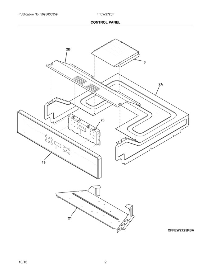 Diagram for FFEW2725PWB