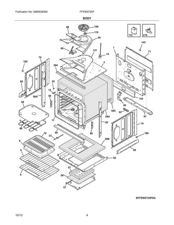 Diagram for FFEW2725PBB