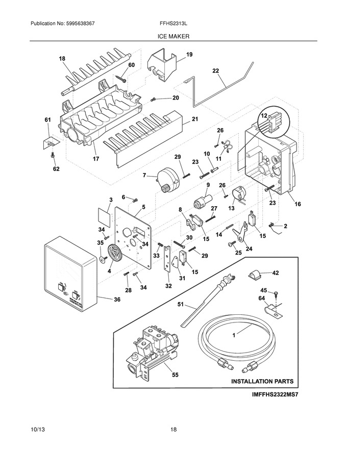 Diagram for FFHS2313LMD