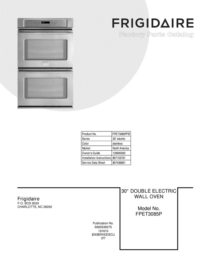 Diagram for FPET3085PFB