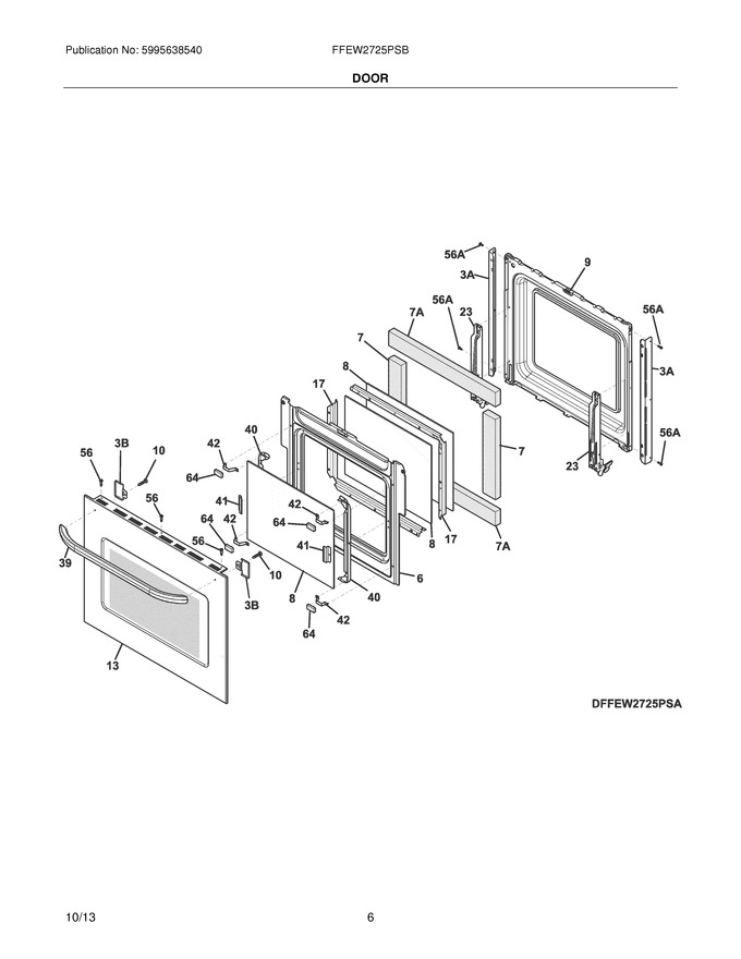 Diagram for FFEW2725PSB