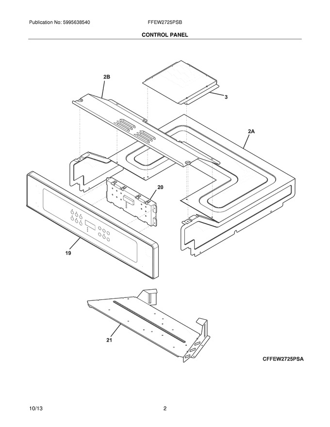 Diagram for FFEW2725PSB