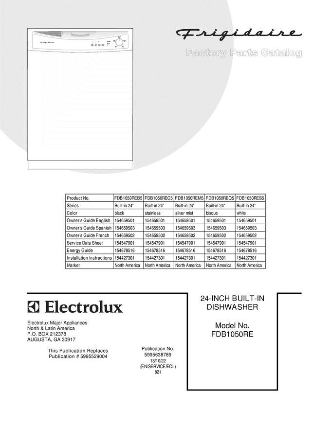 Diagram for FDB1050REB5