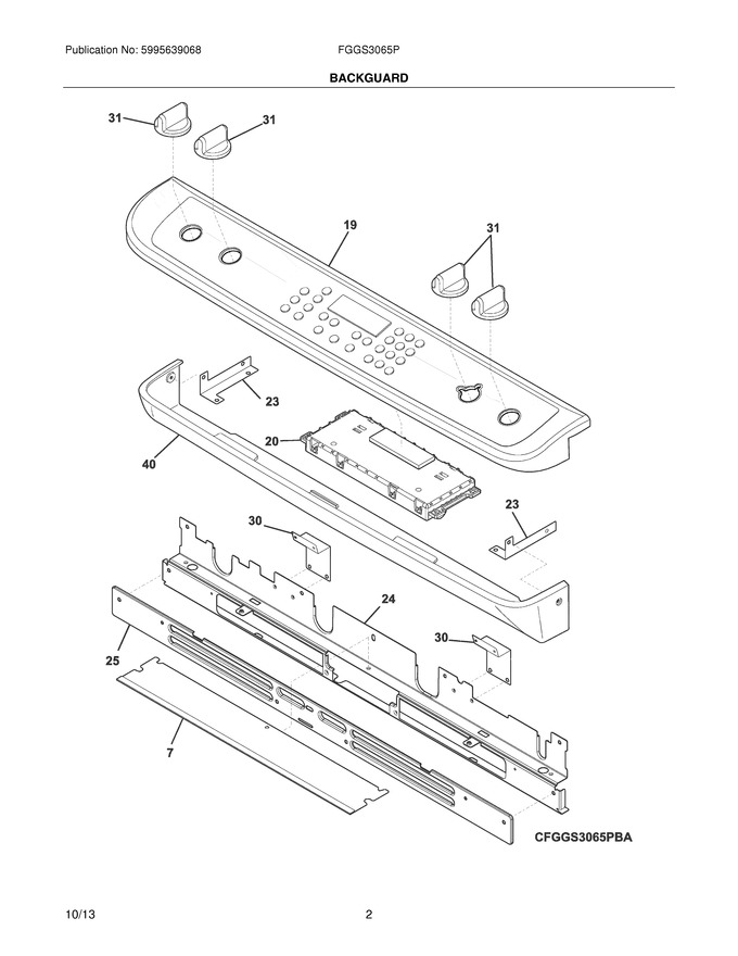 Diagram for FGGS3065PWA