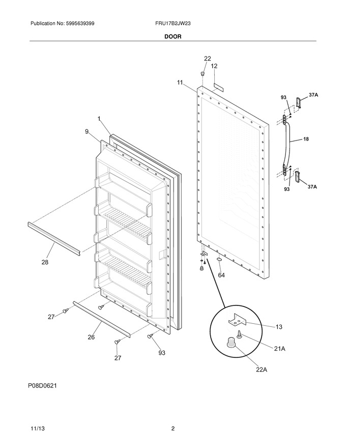 Diagram for FRU17B2JW23