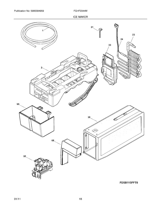 Diagram for FGHF2344MP0