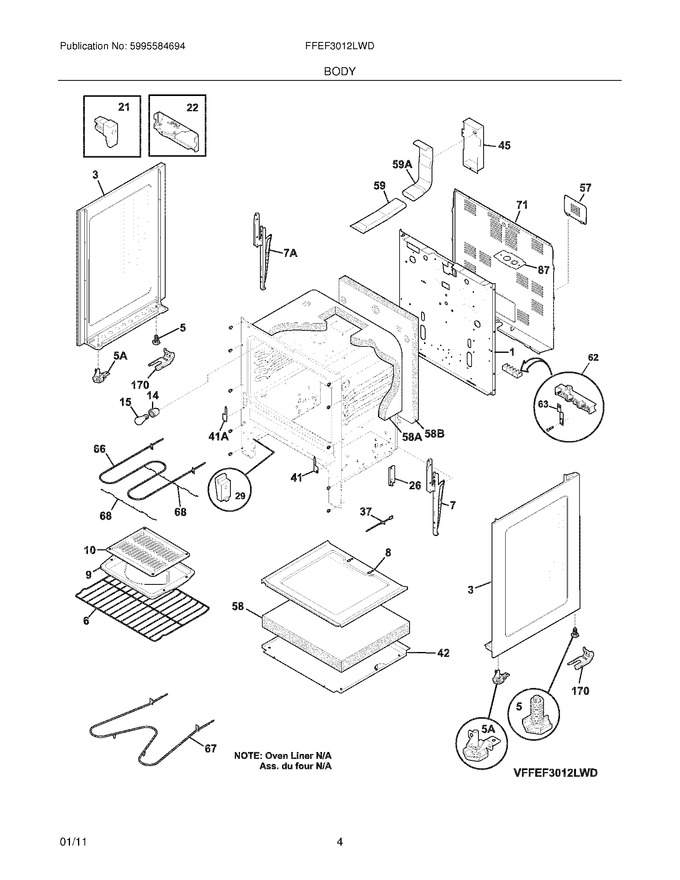 Diagram for FFEF3012LWD