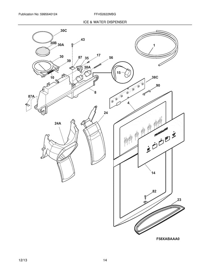 Diagram for FFHS2622MBG