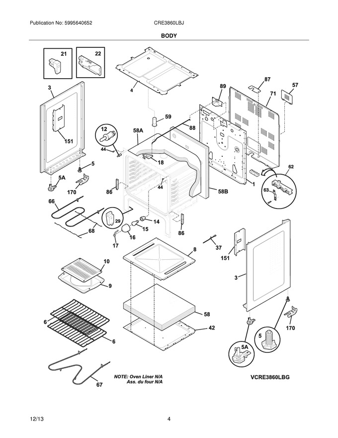 Diagram for CRE3860LBJ