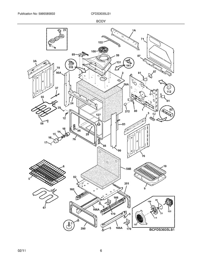 Diagram for CFDS3035LS1