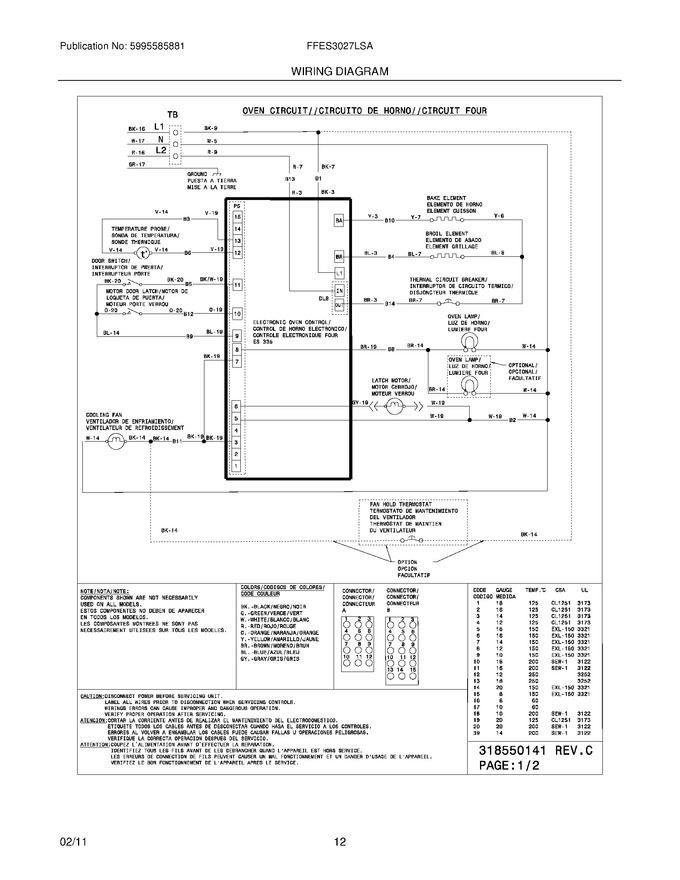 Diagram for FFES3027LSA