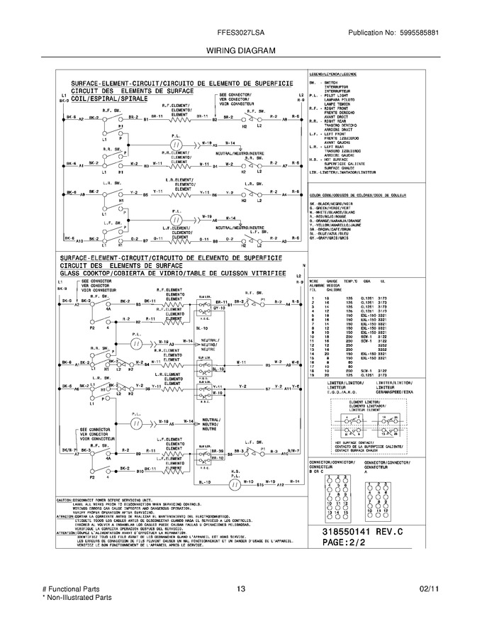 Diagram for FFES3027LSA