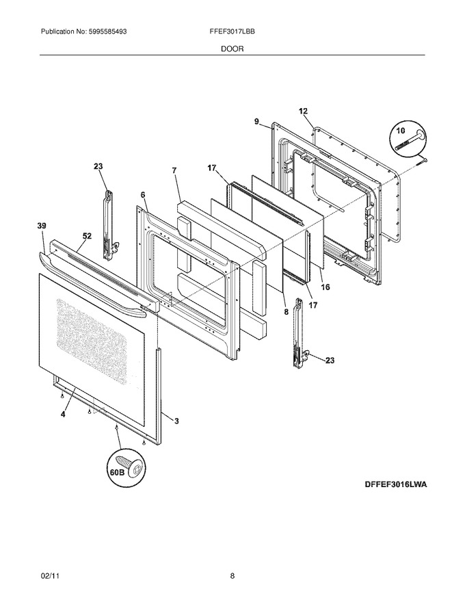 Diagram for FFEF3017LBB