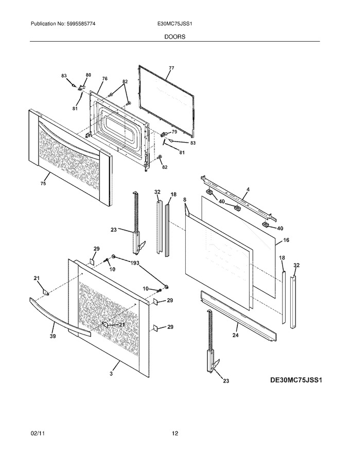 Diagram for E30MC75JSS1