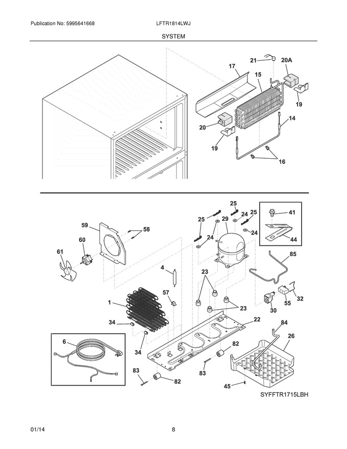 Diagram for LFTR1814LWJ