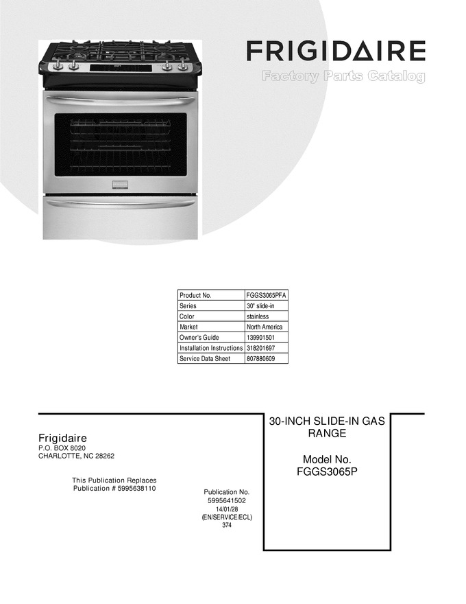 Diagram for FGGS3065PFA