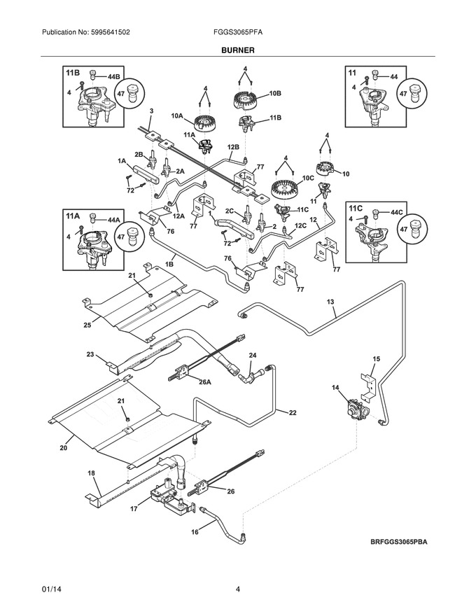 Diagram for FGGS3065PFA