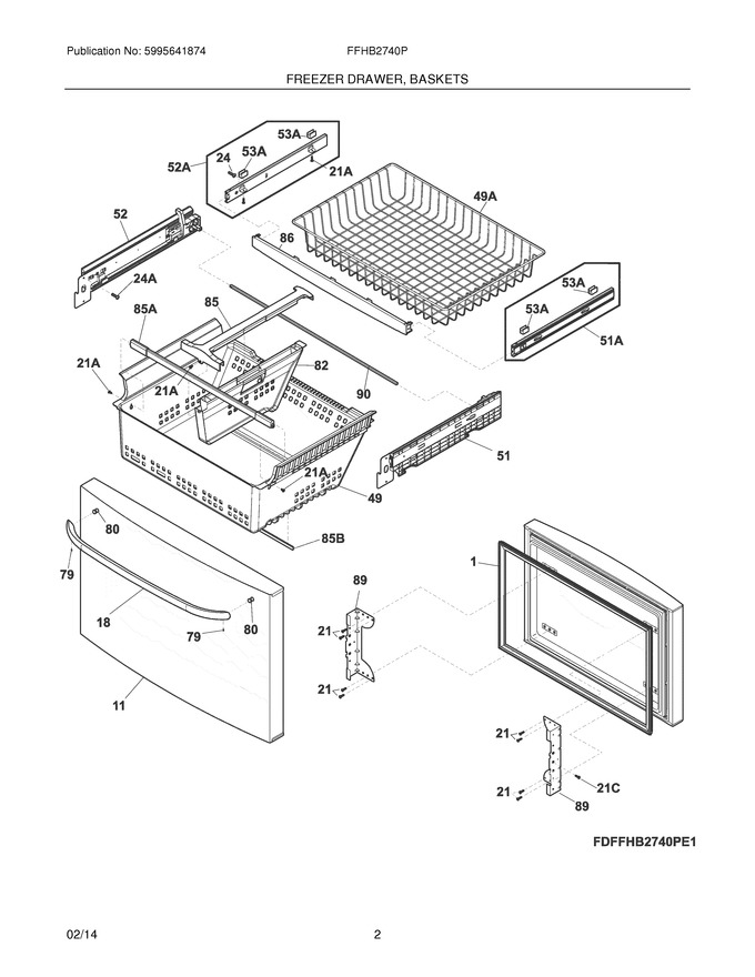 Diagram for FFHB2740PE3