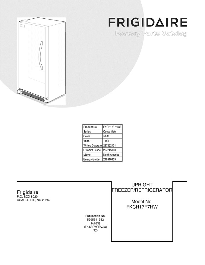 Diagram for FKCH17F7HWE