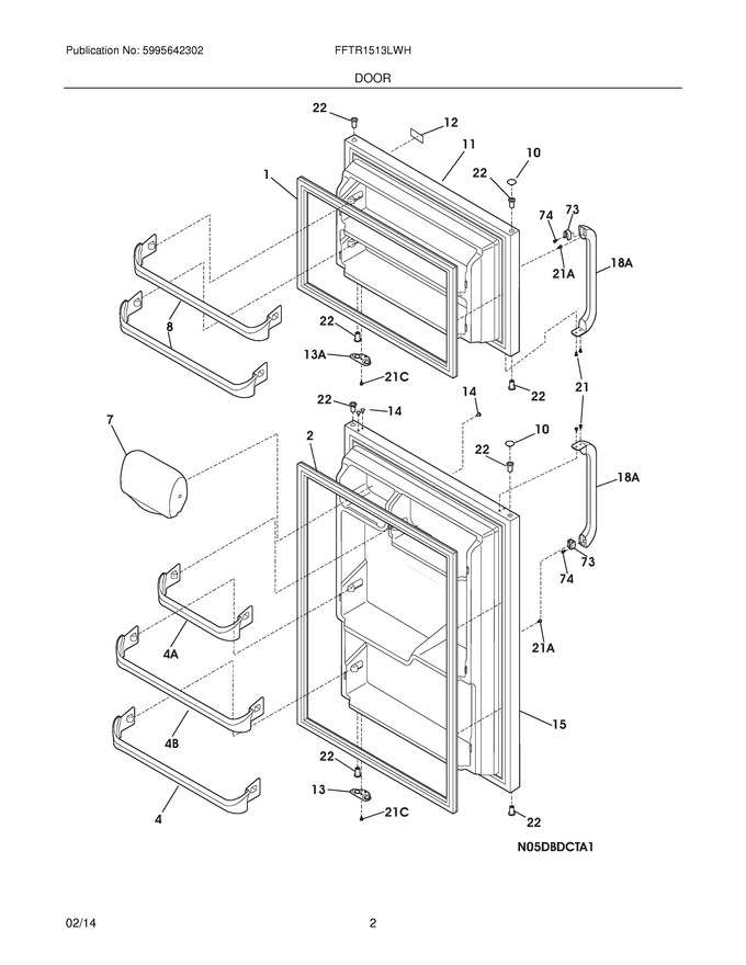 Diagram for FFTR1513LWH