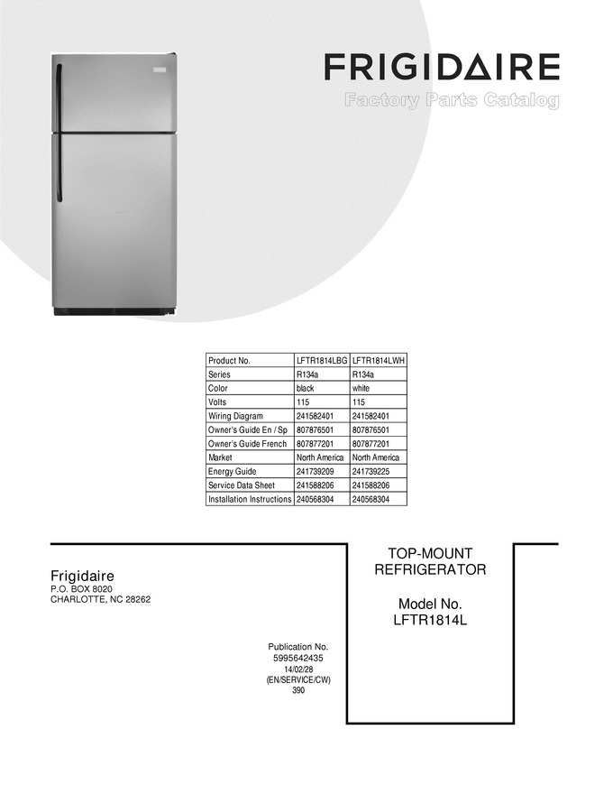 Diagram for LFTR1814LBG