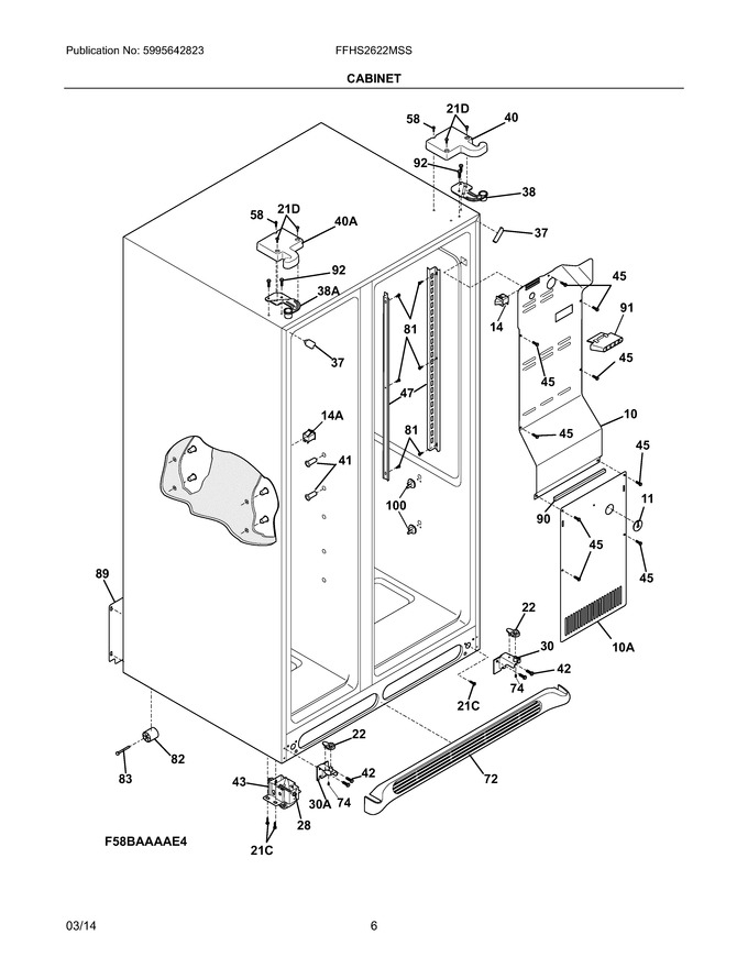 Diagram for FFHS2622MSS