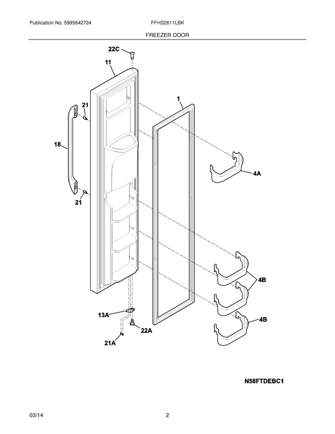 Diagram for FFHS2611LBK