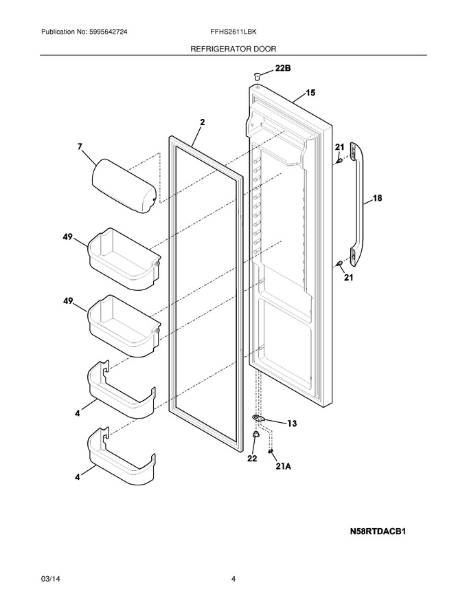 Diagram for FFHS2611LBK