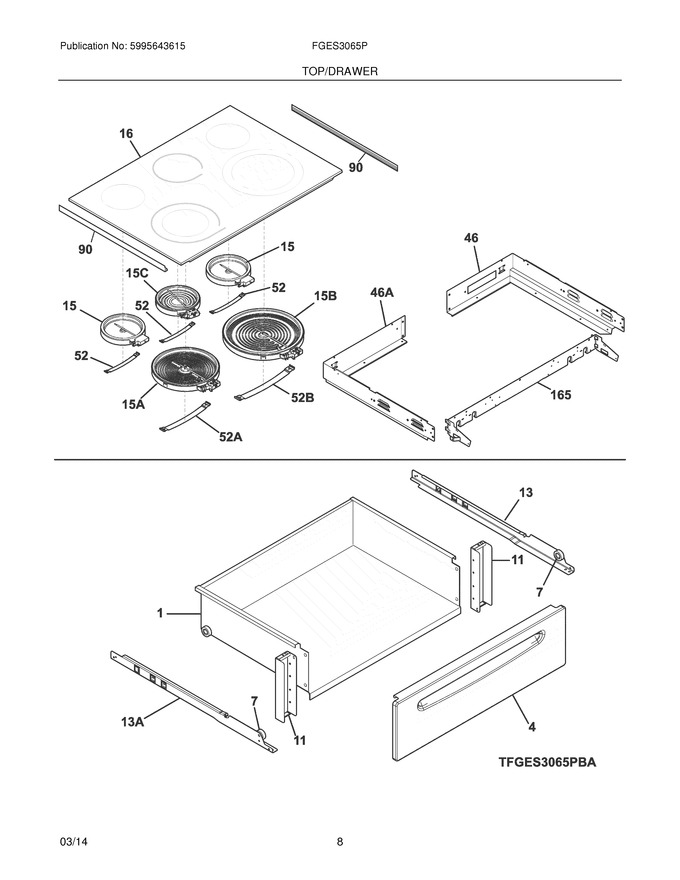 Diagram for FGES3065PBB