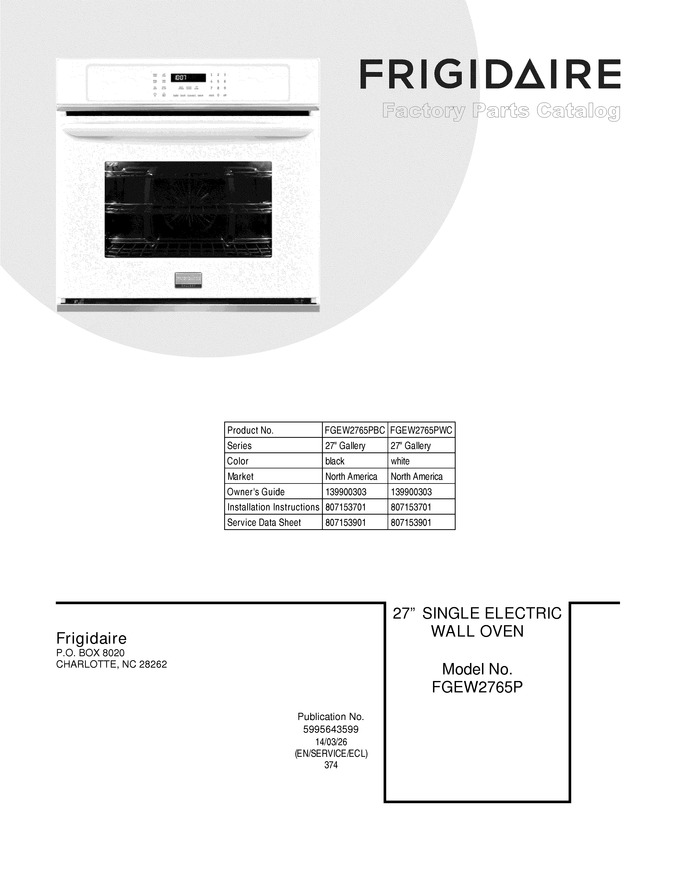 Diagram for FGEW2765PBC