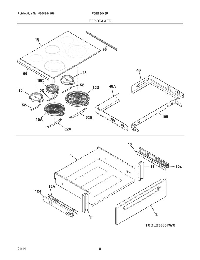 Diagram for FGES3065PWC