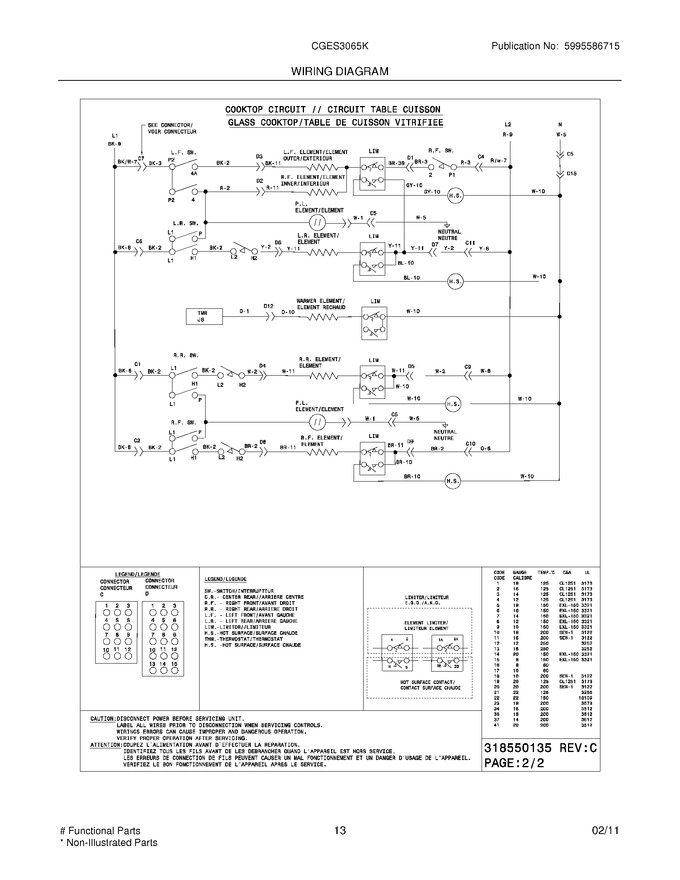 Diagram for CGES3065KW4