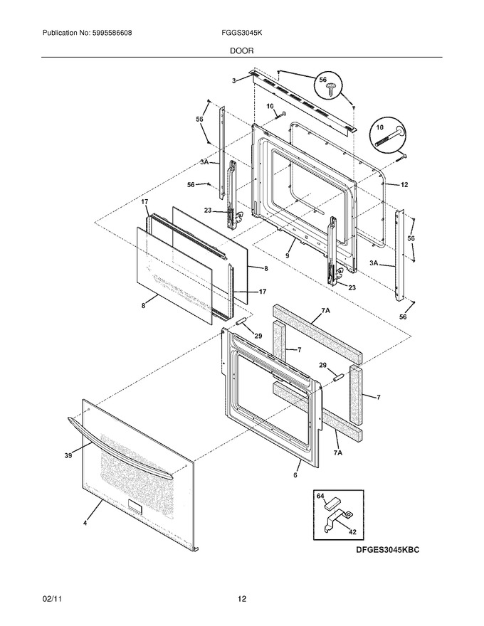 Diagram for FGGS3045KBD