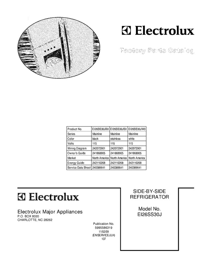 Diagram for EI26SS30JS0