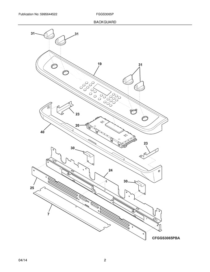 Diagram for FGGS3065PWB