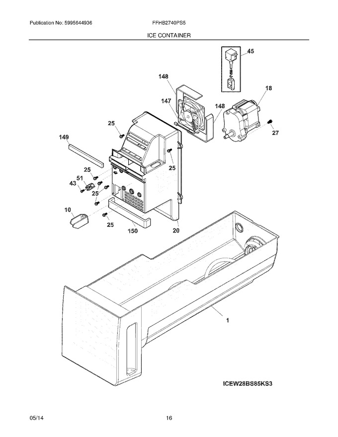 Diagram for FFHB2740PS5