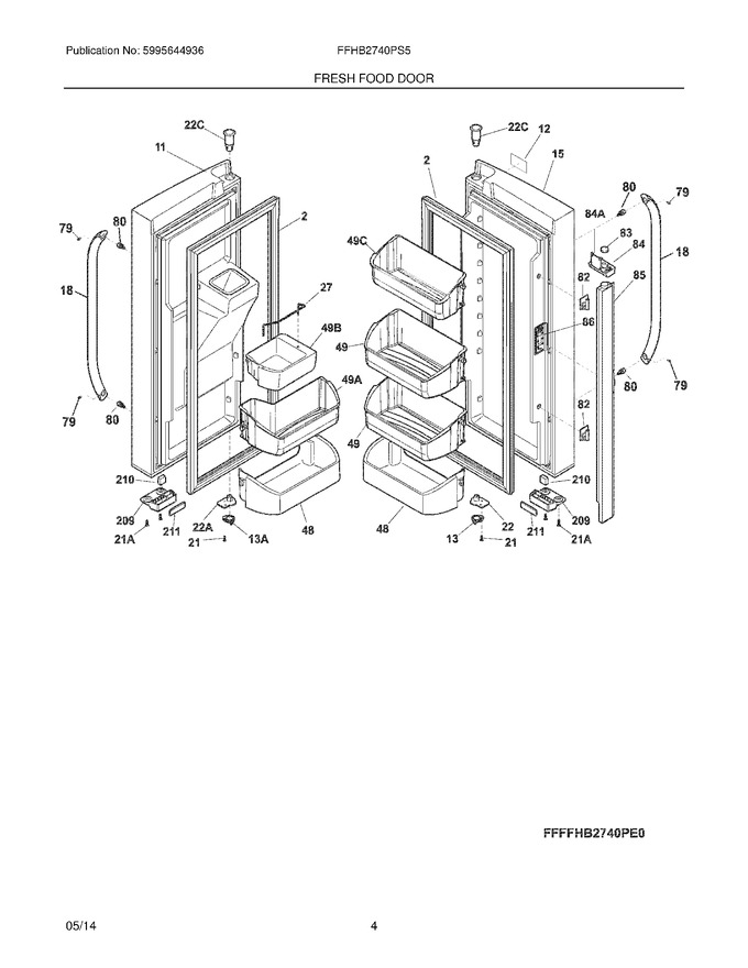 Diagram for FFHB2740PS5