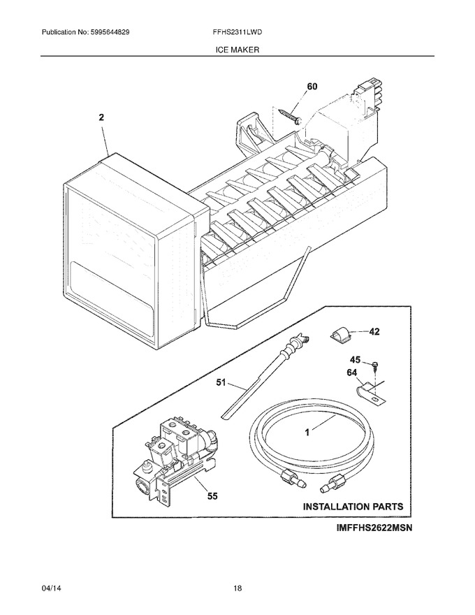 Diagram for FFHS2311LWD