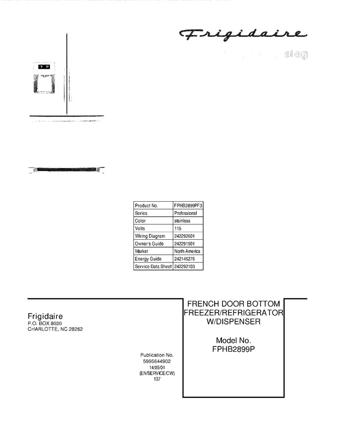 Diagram for FPHB2899PF3