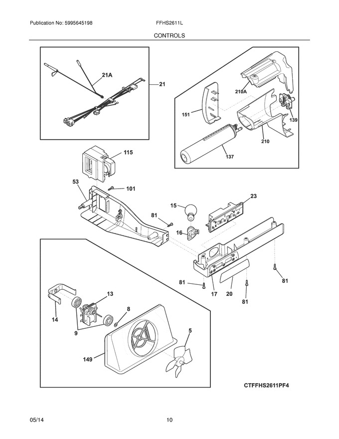 Diagram for FFHS2611LBE