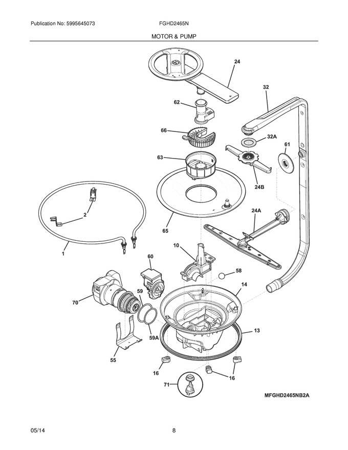 Diagram for FGHD2465NB2A