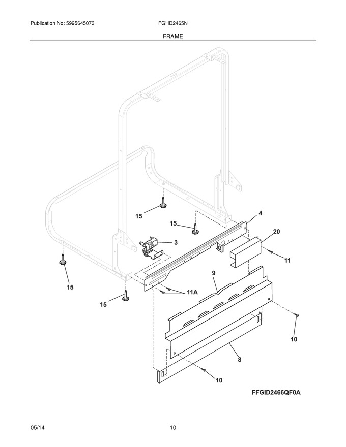 Diagram for FGHD2465NW2A