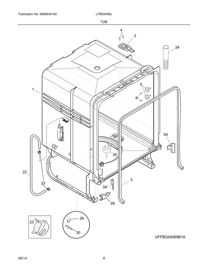 Diagram for LFBD2409LB1B