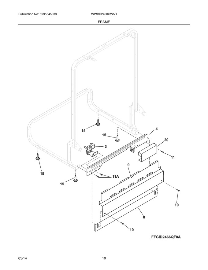 Diagram for WWBD2400HW5B