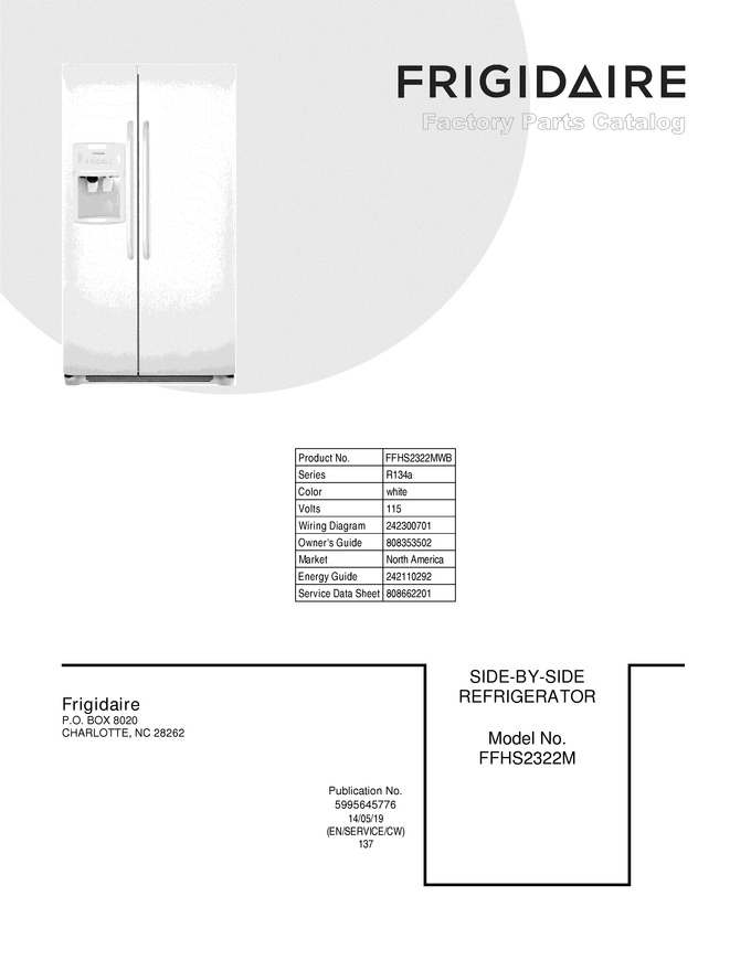 Diagram for FFHS2322MWB