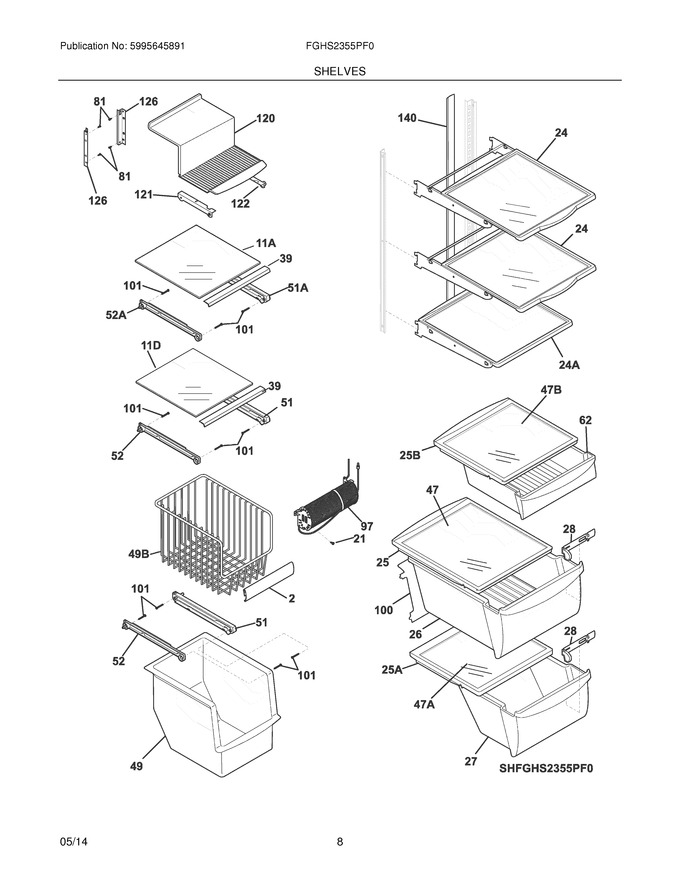 Diagram for FGHS2355PF0