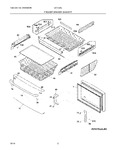 Diagram for 03 - Freezer Drawer, Baskets