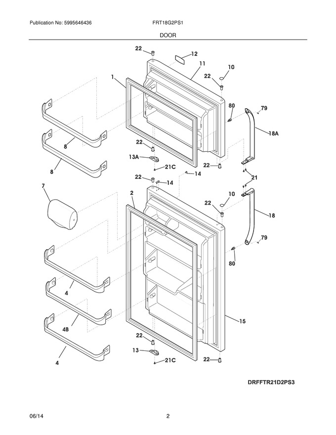 Diagram for FRT18G2PS1