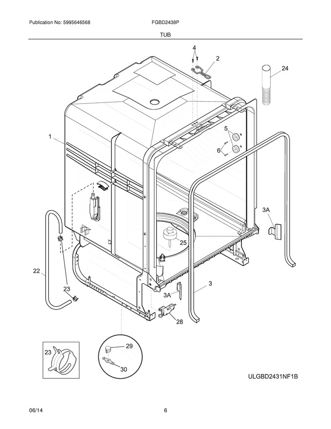 Diagram for FGBD2438PB3A