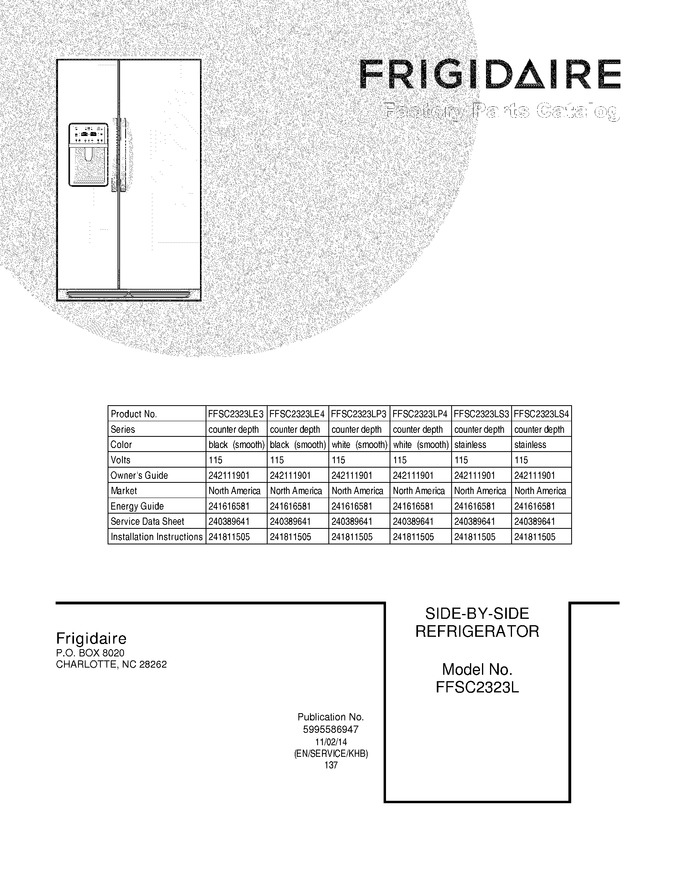 Diagram for FFSC2323LE3